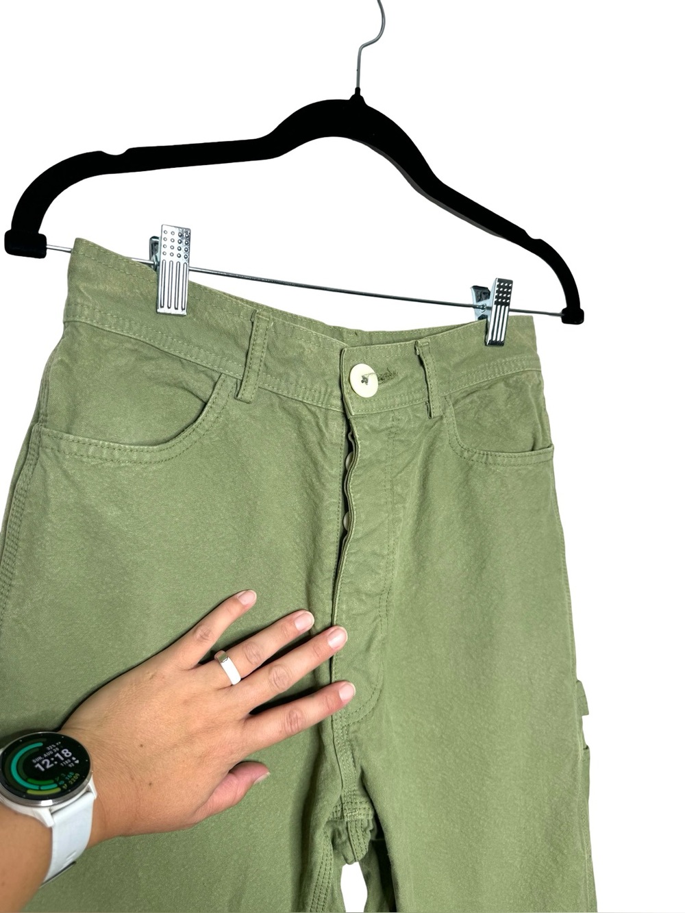 Jesse Kamm | Handy Pants in Olive Green 6 - Picture 4 of 12